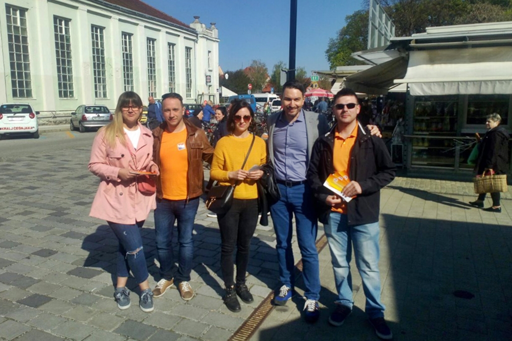 Druženje s građanima uoči Uskrsa