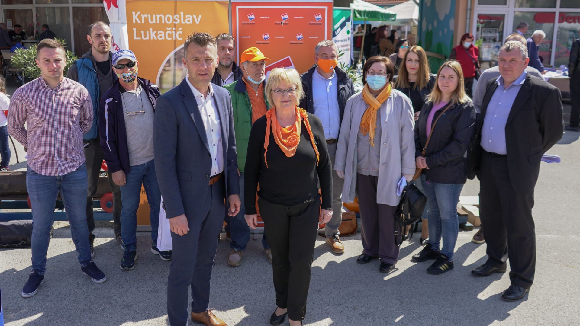 U Ludbregu kandidatkinja HNS-a za gradonačelnicu Božica Makar predstavila svoj tim
